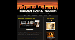 Desktop Screenshot of hauntedhouserecords.co.uk
