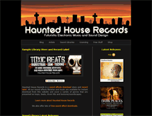Tablet Screenshot of hauntedhouserecords.co.uk